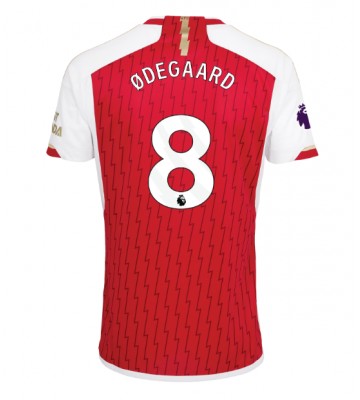 Arsenal Martin Odegaard #8 Koszulka Podstawowych 2023-24 Krótki Rękaw